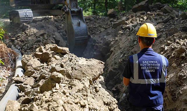 O ilçeye saniyede 50, günde 4 milyon 320 bin litre su takviyesi