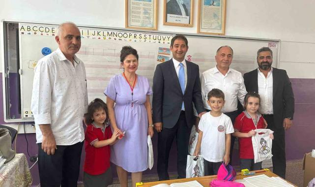 Okulun ilk haftasında çocukların yüzü güldü