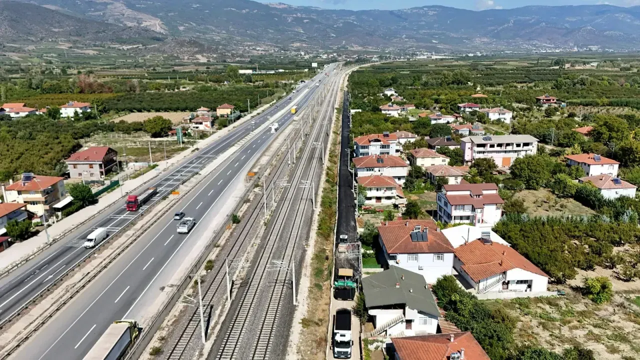 Pamukova'da 16 kilometre yol tablo gibi işlenecek