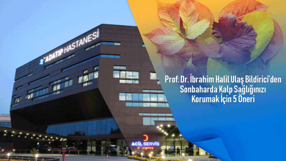 Prof. Dr. İbrahim Halil Ulaş Bildirici’den Sonbaharda Kalp Sağlığınızı Korumak İçin 5 Öneri