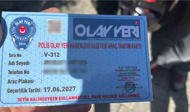 "Resmi hizmete mahsustur" kartıyla trafiğe çıkılan aracın sahibiyle ilgili yeni gelişme