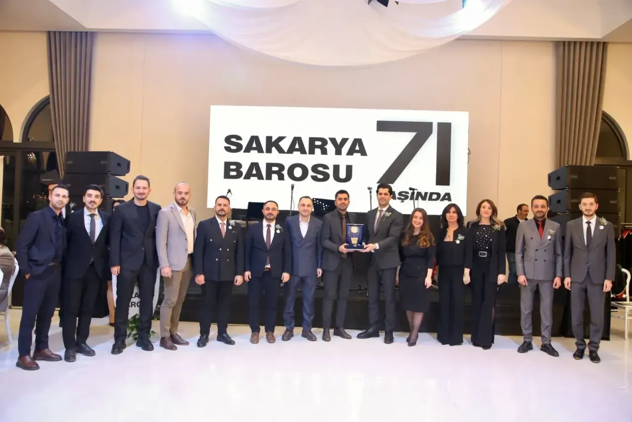 Sakarya Barosu 71. yılını gururla kutladı