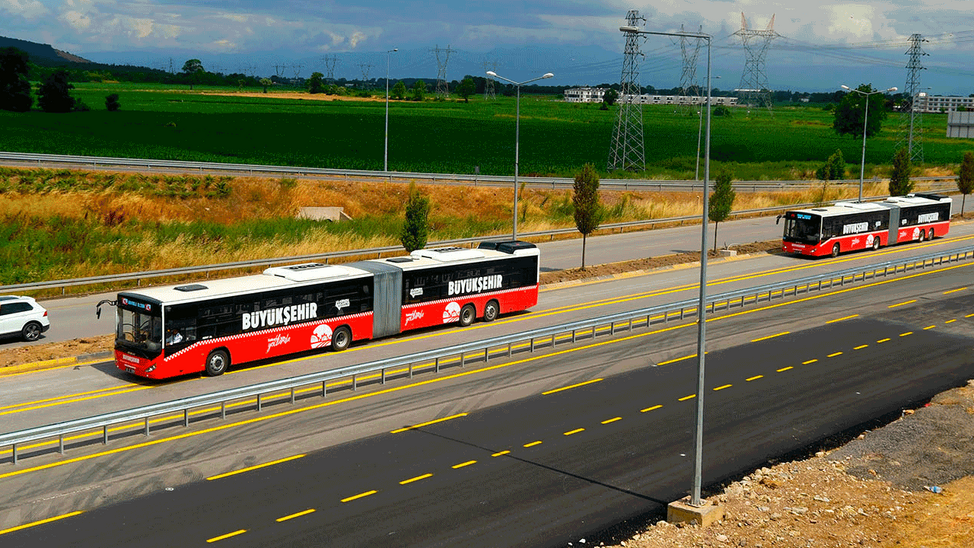 Sakarya’nın metrobüs projesi Eskişehir'e örnek oldu!