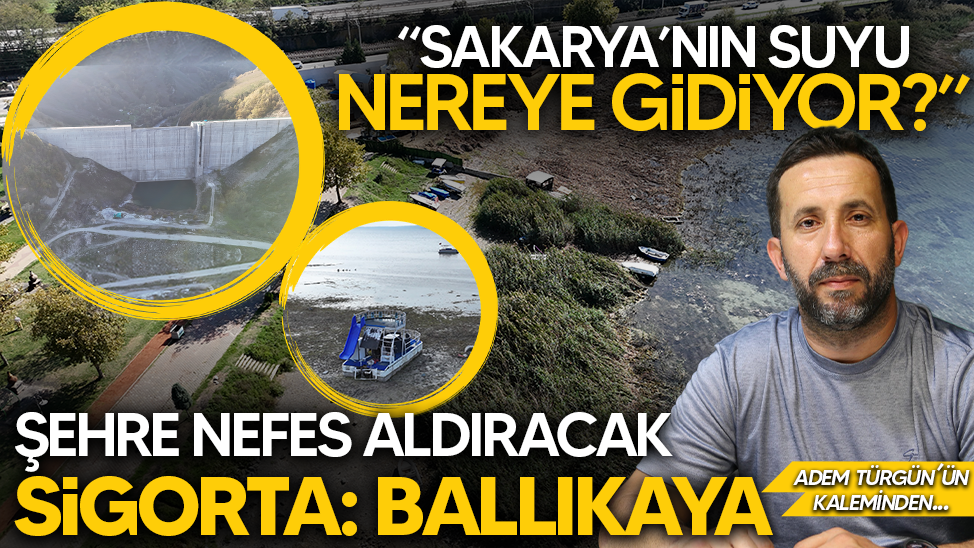 “Sakarya’nın suyu nereye gidiyor?”