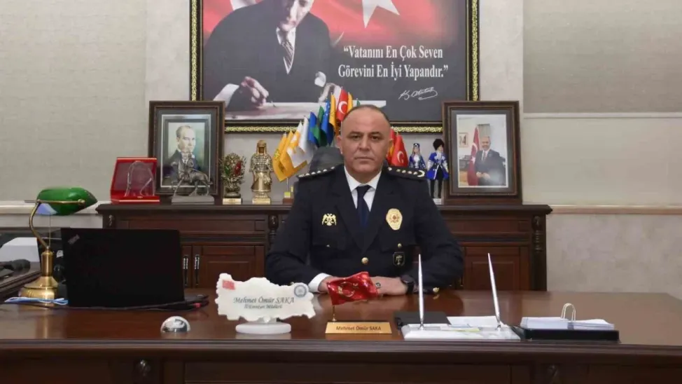 Sakarya'nın yeni İl Emniyet Müdürü Mehmet Ömür Saka, Kars’a böyle veda etti
