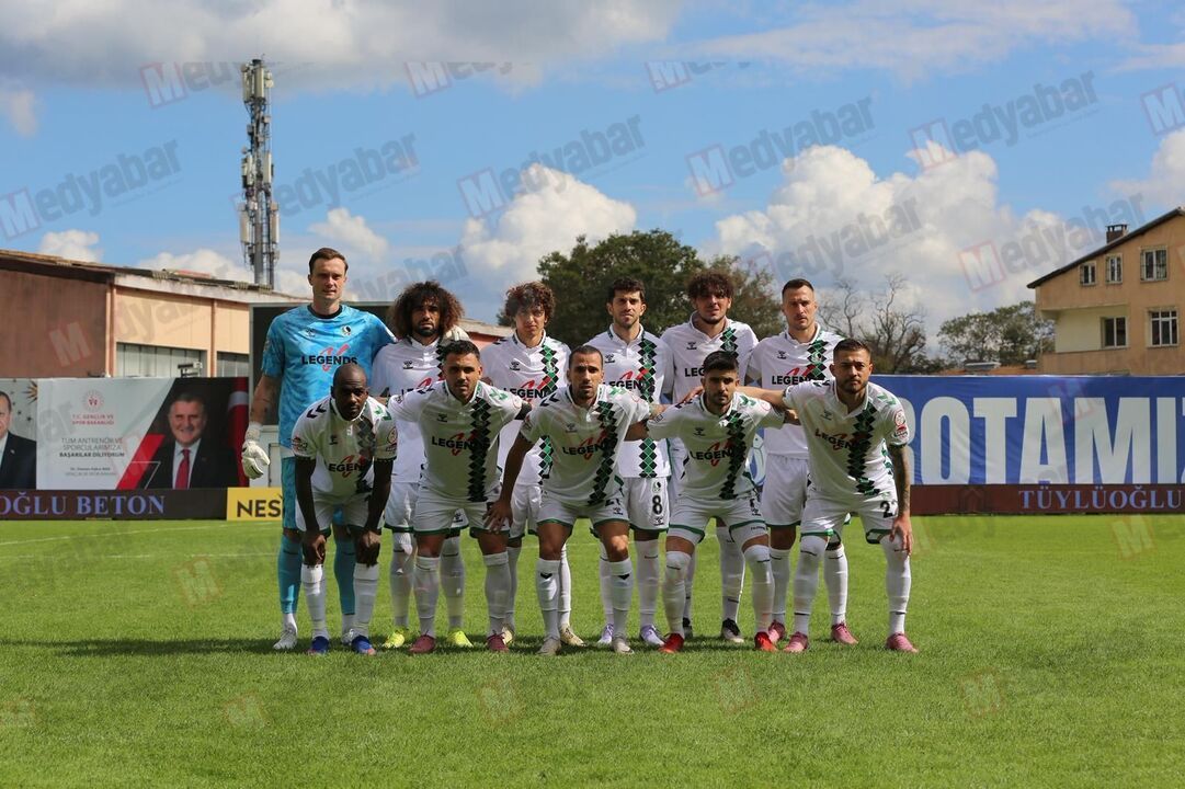 Sakaryaspor deplasmanda 5 Puan topladı!