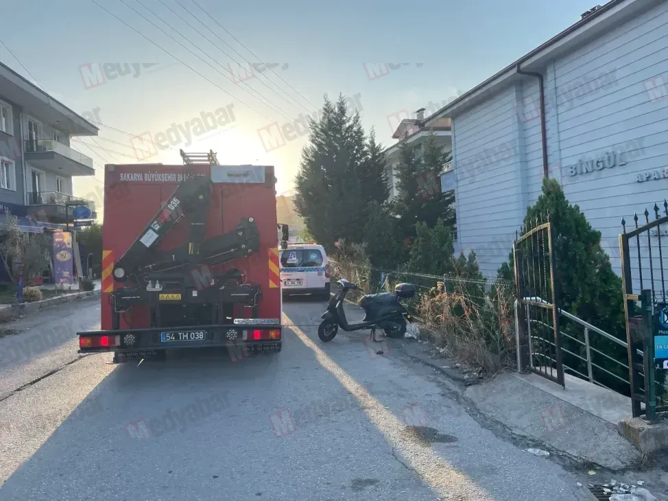 Serdivan'da gaz kaçağı paniği!