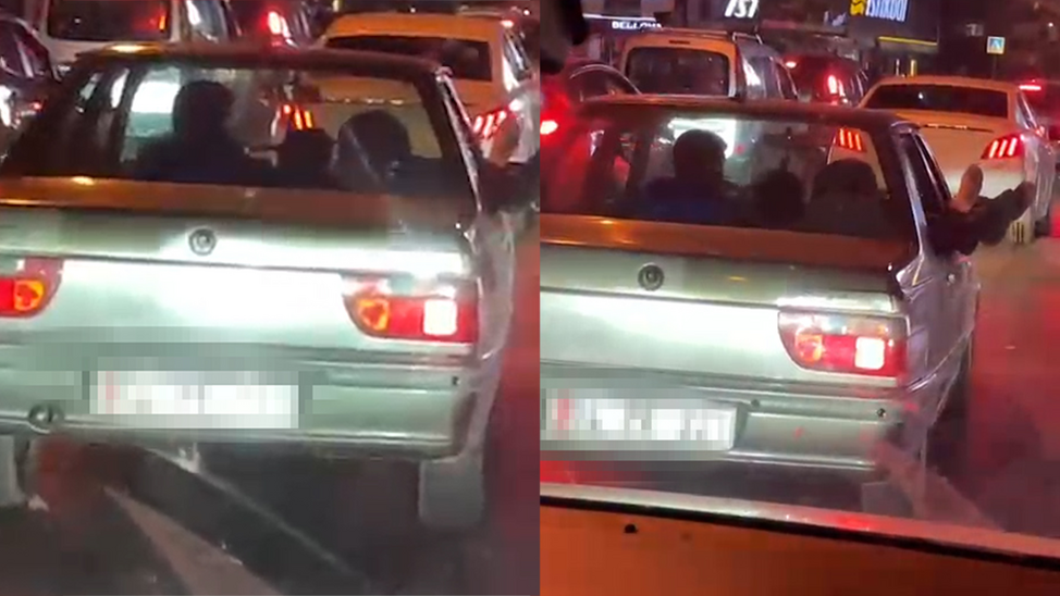 Serdivan’da trafikte tehlikeli rahatlık!
