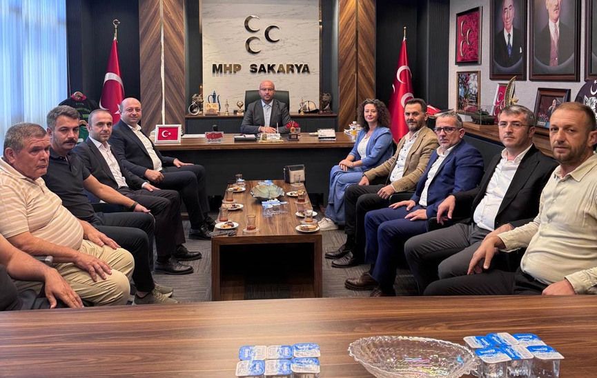 SMMMO Başkanı Erdinç Atalay’dan MHP Sakarya İl Başkanlığı’na ziyaret