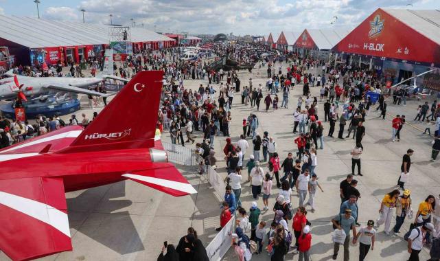 TEKNOFEST'in 4. gününde hafta sonu yoğunluğu