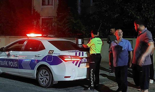Trafikten men motosiklet ile kazaya karışan genç yaralandı