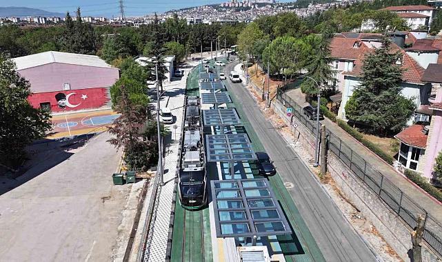 Tramvay hattı bölgeye nefes aldırdı