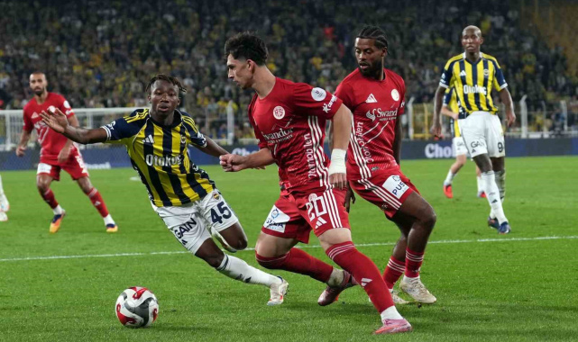 Trendyol Süper Lig: Fenerbahçe: 2 - Antalyaspor: 0