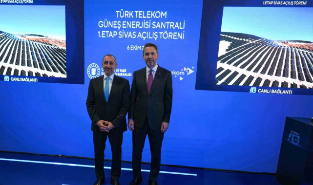 Türk Telekom Sivas'taki GES yatırımını 5G ile İstanbul'dan açtı