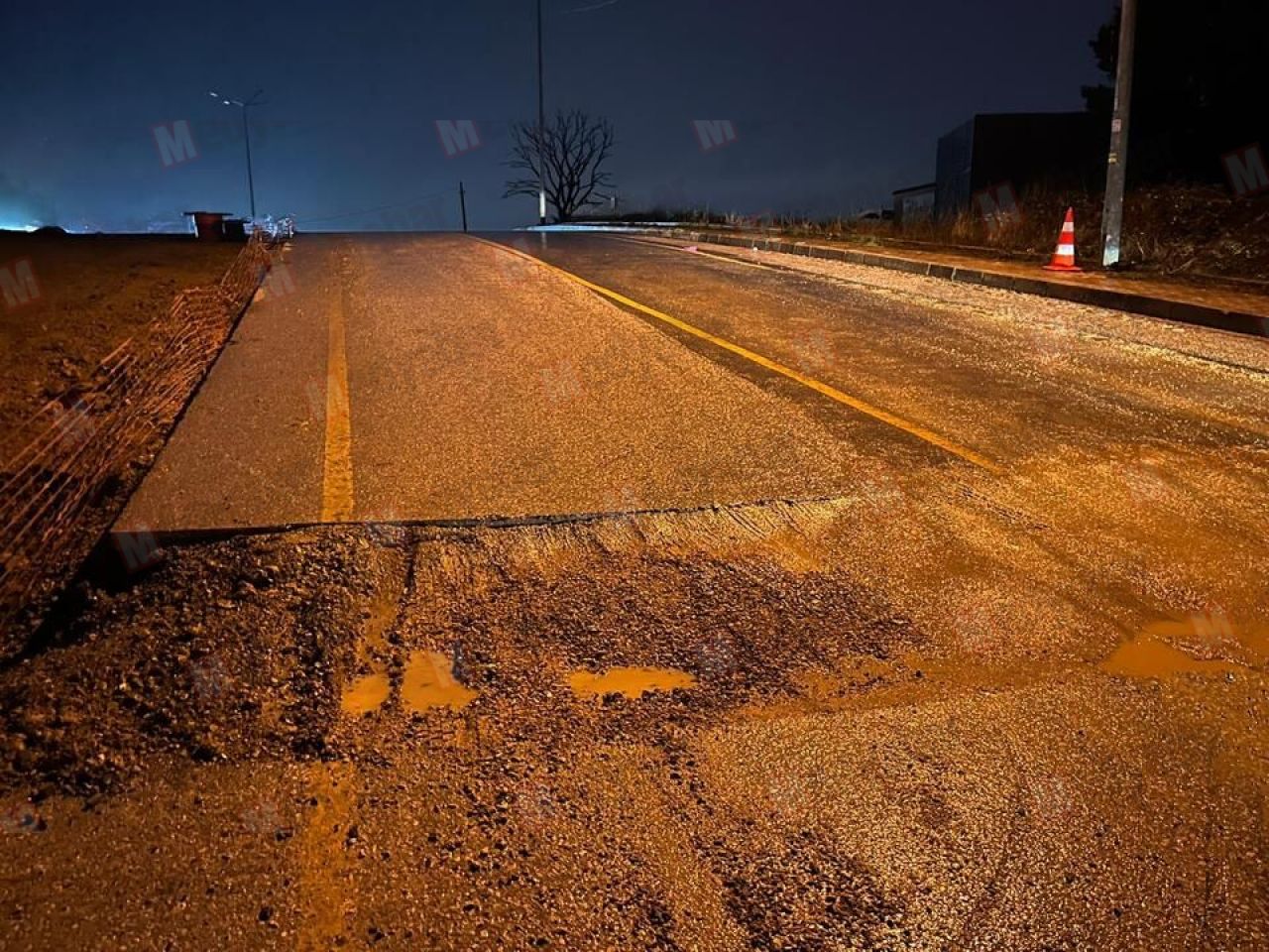 Vatandaş yarım bırakılan yola sitem etti: "Keşke bir tabela koysaydınız!"