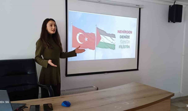 Yükümlüler, işgal altındaki Filistin'i anlatan belgeseli izledi