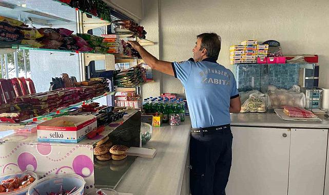 Zabıta, kantinlerdeki yasaklı ürünleri tezgahlardan kaldırdı