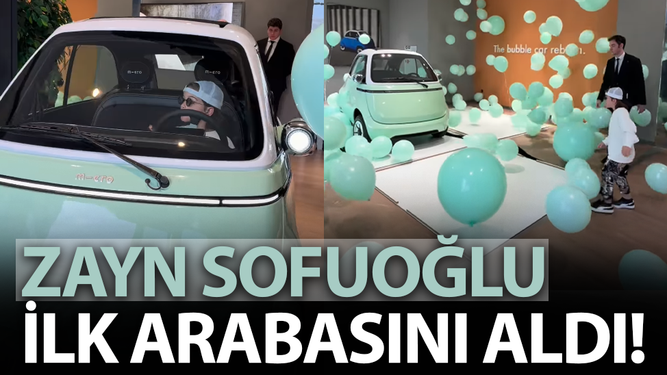 Zayn Sofuoğlu ilk arabasını aldı!